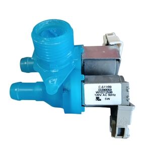 Genuine Whirlpool cold water dual inlet valve. W10212596